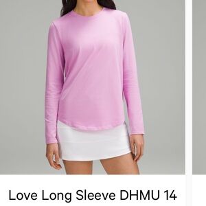 lululemon athletica Pink Long Sleeve Top
